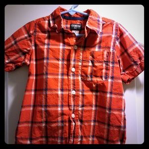 Osh Kosh button down short sleeve shirt